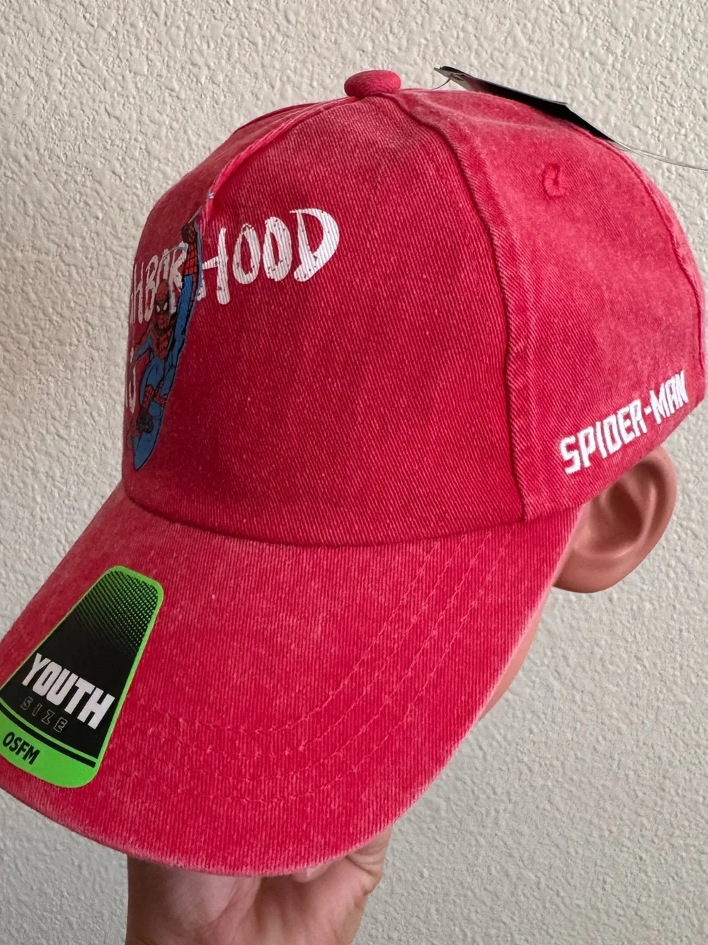 Spider-Man Boys Baseball Hat, One Size Fits Most